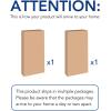 imageFLEXIMOUNTS 2Pack 2x4ft 24inchby48inch Wall Shelf Garage Storage Rack Wall Mounted Floating Shelves BlackWhite