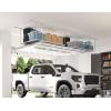 imageFLEXIMOUNTS 4x6 Overhead Garage Storage Adjustable Ceiling Rack 72quot Length x 48quot Width x 40quot Height 450lbs Weight Capacity WhiteWhite