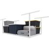 imageFLEXIMOUNTS 4x6 Overhead Garage Storage Adjustable Ceiling Rack 72quot Length x 48quot Width x 40quot Height 450lbs Weight Capacity WhiteWhite