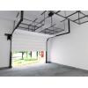 imageFLEXIMOUNTS 4x8 Overhead Garage Storage Rack Adjustable Organization System HeavyDuty Metal Ceiling Racks 600lbs Weight Capacity White2packBlack