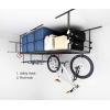 imageFLEXIMOUNTS 4x8 Overhead Metal Garage Storage Rack wHooks Adjustable Ceiling Storage Rack 96quot Length x 48quot Width x 40quot Height 2240quot Ceiling Dropdown BlackBlack