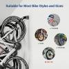 imageFLEXIMOUNTS 6 Bike Storage Rack Heavy Duty Wall Mount Hanger for Home ampamp Garage Holds Up to 300lbs4 Bikes
