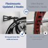 imageFLEXIMOUNTS 6 Bike Storage Rack Heavy Duty Wall Mount Hanger for Home ampamp Garage Holds Up to 300lbs6 Bikes