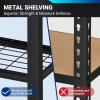 imageFLEXIMOUNTS Garage Shelving Heavy Duty Shelving 2000 lbs 5Tier Garage Storage ShelvesIndustrial Shelves for Heavy Tools and Equipment 48quot W x 24quot D x 72quot H3