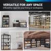 imageFLEXIMOUNTS Garage Shelving Heavy Duty Shelving 2000 lbs 5Tier Garage Storage ShelvesIndustrial Shelves for Heavy Tools and Equipment 48quot W x 24quot D x 72quot H3