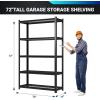 imageFLEXIMOUNTS Garage Shelving Heavy Duty Shelving 2000 lbs 5Tier Garage Storage ShelvesIndustrial Shelves for Heavy Tools and Equipment 48quot W x 24quot D x 72quot H4