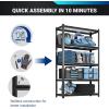 imageFLEXIMOUNTS Garage Shelving Heavy Duty Shelving 2000 lbs 5Tier Garage Storage ShelvesIndustrial Shelves for Heavy Tools and Equipment 48quot W x 24quot D x 72quot H2