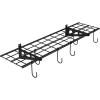imageFLEXIMOUNTS Garage Wall Shelving 2Pack 1x3 ft Includes 8 Bike Hooks Wall Shelf Garage Organization System wBike Hangers Storage Rack Floating Shelves 300 lbs Weight CapacityBlack