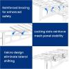 imageLEXIMOUNTS 2Pack 2x4ft Garage Shelving with Hooks 24inchby48inch Wall Shelf Garage Storage Racks Floating Shelves WhiteWhite