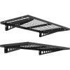 imageFLEXIMOUNTS 2 Pack 2x4ft Garage Storage 24x48 inch Bike Wall Shelving Rack 440lbs Total Weight Capacity BlackBlack