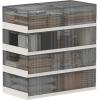 imageFLEXIMOUNTS 2Pack Under Bed Storage with Wheels 108 QT Large Collapsible amp Stackable Containers Foldable Organizer Bins for Blankets Shoes Books Bedroom Closet4 pack  27Gal